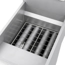 Forno Commerciale Natural Gas Deep Fryer with 4 Burners 120,000 BTU, 50 Lbs Oil Capacity (FCMGF0023)
