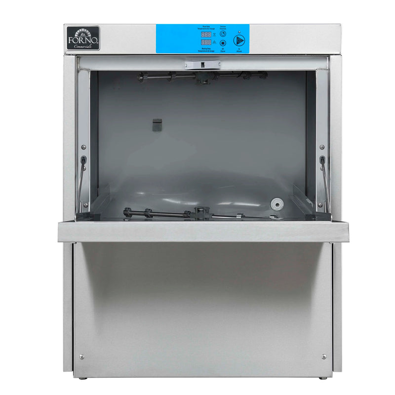 Forno Commerciale Undercounter Dishwasher in Stainless Steel, 23L Tank Capacity (FCMDW0024)