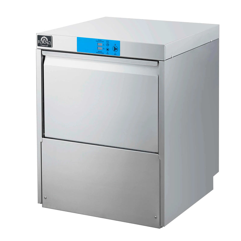 Forno Commerciale Undercounter Dishwasher in Stainless Steel, 23L Tank Capacity (FCMDW0024)