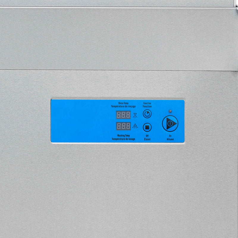 Forno Commerciale Hood Dishwasher in Stainless Steel, 26L Tank Capacity (FCMDW0031)