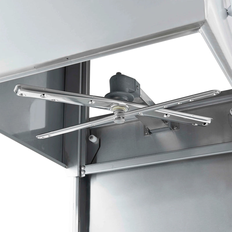 Forno Commerciale Hood Dishwasher in Stainless Steel, 26L Tank Capacity (FCMDW0031)