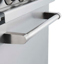 Forno Commerciale 24-Inch Gas Range with 4 Burners and 3.59 Cu. Ft. Oven in Stainless Steel (FCMGR0093-24)