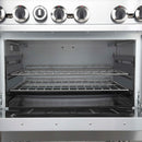 Forno Commerciale 36-Inch Gas Range with 6 Burners and 4.65 Cu. Ft. Oven in Stainless Steel (FCMGR0093-36)