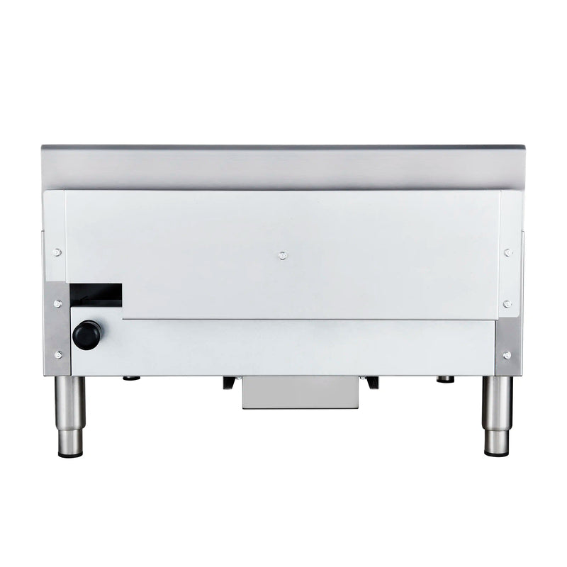 Forno Commerciale 24-Inch Gas Griddle in Stainless Steel (FCMGG0055-24)