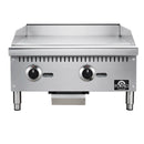 Forno Commerciale 24-Inch Gas Griddle in Stainless Steel (FCMGG0055-24)
