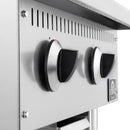 Forno Commerciale 24-Inch Gas Griddle in Stainless Steel (FCMGG0055-24)