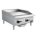 Forno Commerciale 24-Inch Gas Griddle in Stainless Steel (FCMGG0055-24)
