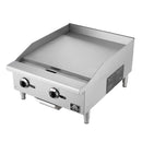 Forno Commerciale 24-Inch Gas Griddle in Stainless Steel (FCMGG0055-24)