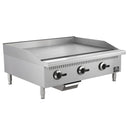Forno Commerciale 36-Inch Gas Griddle in Stainless Steel (FCMGG0055-36)