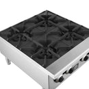 Forno Commerciale 24-Inch Gas Hotplate in Stainless Steel (FCMHP0079-24)
