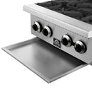 Forno Commerciale 24-Inch Gas Hotplate in Stainless Steel (FCMHP0079-24)