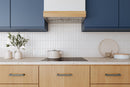Hauslane 30-Inch Convertible Built-In Insert Range Hood in Stainless Steel, 18.5-Inch Deep (IN-R200SS-30)