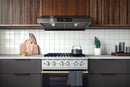Hauslane 36-Inch Under Cabinet Touch Control Range Hood with Stainless Steel Filters in Black Stainless Steel (UC-PS18BSS-36)