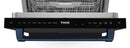 Gordon Ramsay by Thor Kitchen 3-Piece Appliance Package - 30-Inch Electric Range with Tilt Panel Touch Control, 36-Inch Refrigerator, and Dishwasher in Black with Blue Trim