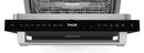 Gordon Ramsay by Thor Kitchen 3-Piece Appliance Package - 48-Inch Gas Range with Liquid Propane Kit with Double Oven, 36-Inch Refrigerator, and Dishwasher in Black with Stainless Steel Trim