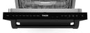 Gordon Ramsay by Thor Kitchen 3-Piece Appliance Package - 48-Inch Gas Range with Liquid Propane Kit with Double Oven, 36-Inch Refrigerator, and Dishwasher in Black