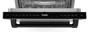 Gordon Ramsay by Thor Kitchen 3-Piece Appliance Package - 48-Inch Gas Range with Liquid Propane Kit with Double Oven, 36-Inch Refrigerator, and Dishwasher in Stainless Steel with Black Trim