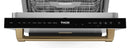Gordon Ramsay by Thor Kitchen 3-Piece Appliance Package - 30-Inch Gas Range with Liquid Propane Kit, Tilt Panel, 36-Inch Refrigerator, and Dishwasher in Stainless Steel with Bronze Trim