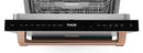 Gordon Ramsay by Thor Kitchen 3-Piece Appliance Package - 48-Inch Gas Range with Double Oven, 36-Inch Refrigerator, and Dishwasher in Stainless Steel with Rose Gold Trim