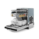 Gordon Ramsay by Thor Kitchen 3-Piece Appliance Package - 36-Inch Electric Range with Tilt Panel Touch Control, 36-Inch Refrigerator, and Dishwasher in Stainless Steel