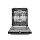 Gordon Ramsay by Thor Kitchen 3-Piece Appliance Package - 36-Inch Gas Range with Liquid Propane Kit, Tilt Panel, 36-Inch Refrigerator, and Dishwasher in Stainless Steel