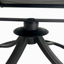 Deko Living 4 Piece Seating Outdoor Patio Dining Table and Swivel Chairs Set (COP30705)