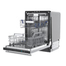 Forno Stella 24-Inch Built-in Dishwasher, Tall Tub, Top Touch Control, Fingerprint-Resistant Stainless Steel Dishwasher, Quiet 44 dBA, Soil-Sensing Capable, NSF & ENERGY STAR Certified (FDWBI8010-24S)