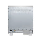 Forno Capriasca 30-Inch Freestanding French Door Dual Fuel Range in Black with Antique Brass Handle (FFSGS6387-30BLK)