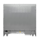 Forno Galiano 3-Piece Appliance Package - 36-Inch Dual Fuel Range, 36-Inch Refrigerator, & 24-Inch Dishwasher in Black with Antique Brass Trim