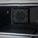 Forno Galiano 36-Inch Dual Fuel Range with 6 Gas Burners and 5.36 Cu.Ft. Electric Convection Oven in White with Antique Brass Trim (FFSGS6156-36WHT)