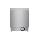 Forno 4-Piece Appliance Package - 30-Inch Electric Range, Wall Mount Range Hood, 60-Inch Refrigerator, and Dishwasher in White with Antique Brass Handle