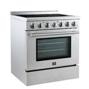 Forno Paolo 30-Inch Freestanding Electric Range in Stainless Steel (FFSEL6011-30)