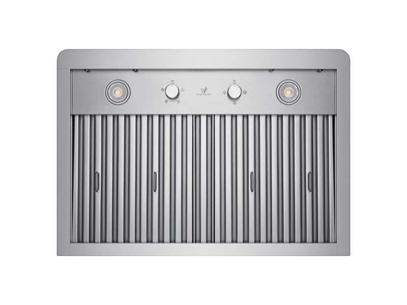 Victory Elegant 30-Inch 600 CFM Wall Mounted Range Hood in Stainless Steel (Elegant-30)