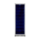 Forno 2-Piece Appliance Package - 24-Inch Wine Cooler and Beverage Center in Stainless Steel