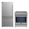 Forno 2-Piece Appliance Package - 30-Inch Induction Range and 31-Inch Refrigerator, Left Hinge in Stainless Steel (FBDL-014-02CAUS)