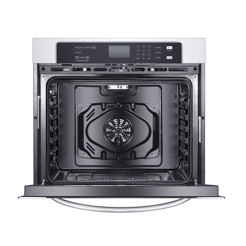 Forno 2-Piece Appliance Package - 36-Inch Lseo Gas Rangetop & 30-Inch Wall Oven in Stainless Steel