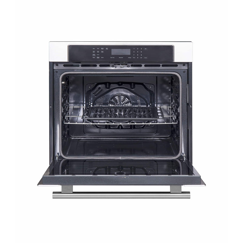 Forno 2-Piece Appliance Package - 36-Inch Lseo Gas Rangetop & 30-Inch Wall Oven in Stainless Steel