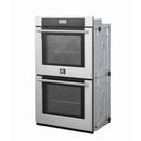 Forno 2-Piece Appliance Package - 36-Inch Lseo Gas Rangetop & 30-Inch Double Wall Oven in Stainless Steel