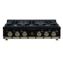 Forno Valente 36-Inch Gas Cooktop / Rangetop with 6 Sealed Burners & 71,000 BTU in Black (FCTGS5799-36CPBLK)