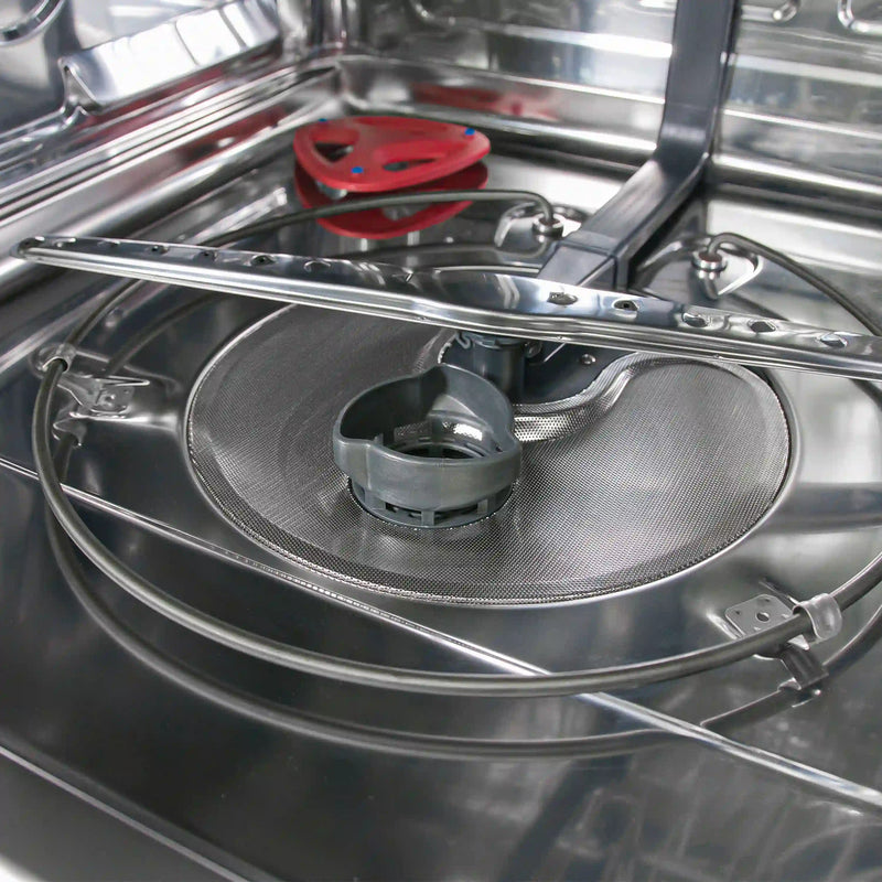 Forno 4-Piece Appliance Package - 36-Inch Gas Range, Wall Mount Range Hood, 60-Inch Built-In Convertible Refrigerator, and Dishwasher in Stainless Steel