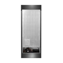 Forno Maderno 32-Inch  13.6 cu.ft. Right Swing Convertible Refrigerator/Freezer Built-In with Decorative Grill Trim (FFFFD1722-32RS)