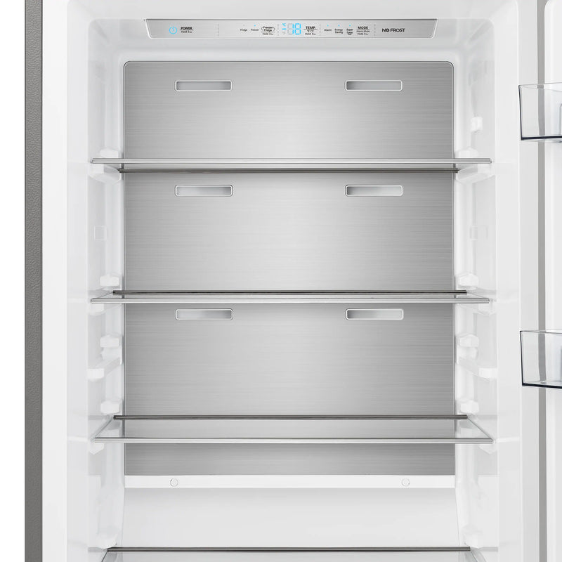 Forno Maderno 28-Inch Built-In 13.6 Cu. Ft. Convertible Refrigerator in Stainless Steel, Right Swing with Decorative Grill (FFFFD1722-32RSG)