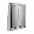 Forno 4-Piece Appliance Package - 48-Inch Gas Range, 60-Inch Pro-Style Refrigerator, 24-Inch Microwave Oven, & 3-Rack Dishwasher in Stainless Steel