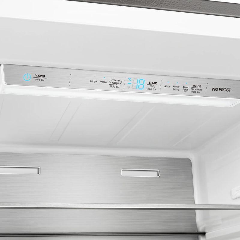 Forno Maderno 2 28-Inch Wide 27.2 Cu.Ft Convertible Refrigerator/Freezer with Decorative Trim (FFFFD1722-60MG-WHT)