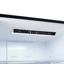 Forno Milano Espresso 31-Inch 17.2 cu. ft. Bottom Freezer Right Swing Door Refrigerator in Black with Stainless Steel Handle (FFFFD1785-31BLK)