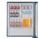 Forno 2-Piece Appliance Package - 30-Inch Slide-In Induction Range and 31-Inch Bottom Freezer Door Refrigerator in Black with Antique Brass Handle (FBDL-014-12CAUS)