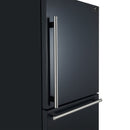 Forno 2-Piece Appliance Package - 30-Inch Slide-In Induction Range and 31-Inch Refrigerator, Right Hinge in Black with Stainless Steel Handle (FBDL-014-11CAUS)