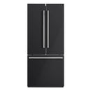 Forno 2-Piece Appliance Package - 30-Inch Induction Range and 30-Inch French Door Refrigerator in Black with Stainless Steel Handle (FBDL-015-15CAUS)