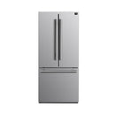 Forno 2-Piece Appliance Package - 30-inch Giovanni Gas Range and 31-Inch Refrigerator in Stainless Steel (FBDL-020-01CAUS)