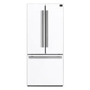 Forno 2-Piece Appliance Package - 30-Inch Induction Range and 30-Inch French Door Refrigerator in White with Stainless Steel Handle (FBDL-015-10CAUS)